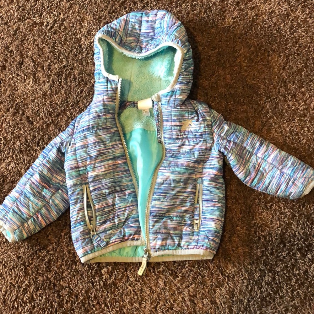 Toddler hooded puffer jacket